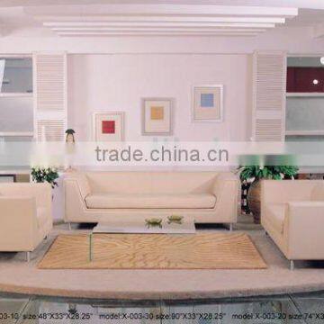 High Quality Modern Style Genuine Leather Sofa Set. American Style Leather Sofa Set. Chesterfield Sofa in Genuine Leather B48136