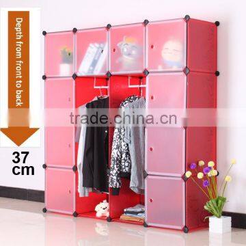 DIY Plastic Bookshelf Closet Wardrobe Cabinet Bathroom Shelf Shoe Rack photo-4