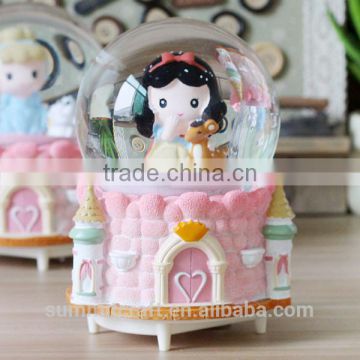 Resin Princess Music Box Snow Globe 8 Year Old Girl Gift photo-4