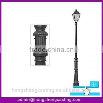 China Hot Sell Outdoor Antique Street Lighting Pole for Sale photo-5
