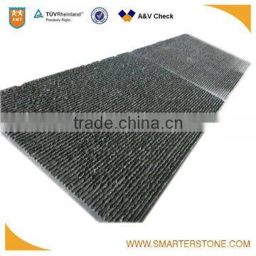 Black star stone groove tiles stone for background