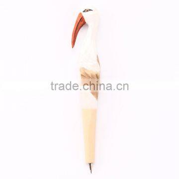 Novelty Wooden Hand Craft Animal Ballpoint Pen, Creative Wooden Craft Animal Ball Pen photo-6