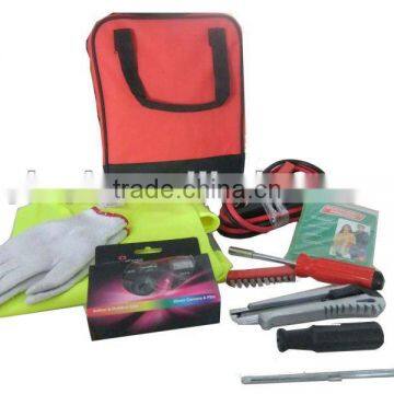 YYS12033 Car emergency tool kit with Emergency camera with flash and 12 exposures