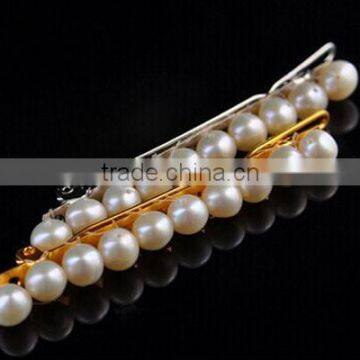 Natural 6-7mm AA Freshwater Pearl Headband for Sale photo-3