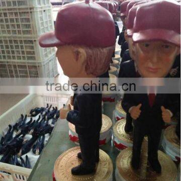 Custom Made Cheap Funny Donald Trump Bobble Head Doll photo-2