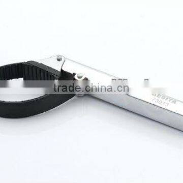 Steel Belt Type Swivel Oil Filter Wrench Strap Wrench With Rubber photo-2