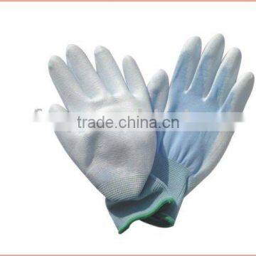 PU coated nylon work glove