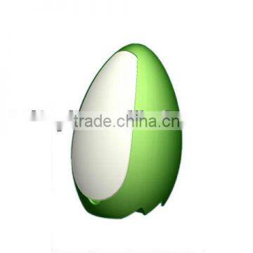 China Manufactuer RGB Living Color Changing Egg Shape LED Table Light photo-2
