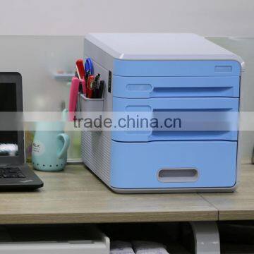 Mini File Cabinet With Code Lock. Paper Organizer photo-3