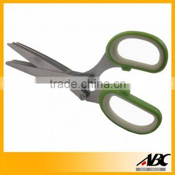 LFGB Stainless Steel 5 Layer Herb Scissors photo-3