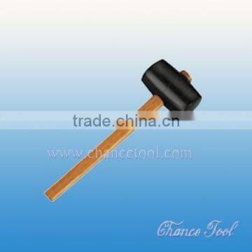 Rubber Mallet With Inverting Wooden Handle STM005