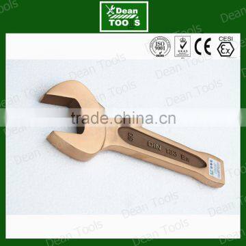 bronze,Be-cu, striking open spanner wrench