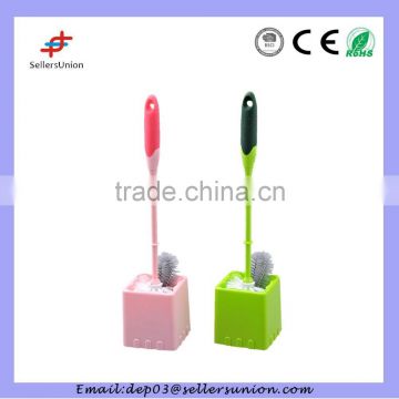 plastic toilet brush set