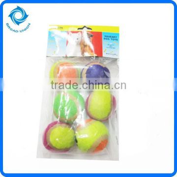 6PC Tennis Ball Pet Tennis Ball Chew Ball