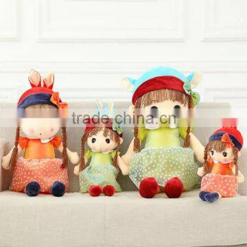 Chinese Manufacture Cheap Best Made Plush Doll Toys for Girls Supply photo-2