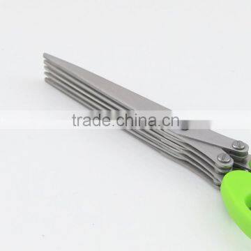 Kitchen Basics Tools Herb Scissors Easy Clean Five Blades Shears photo-3