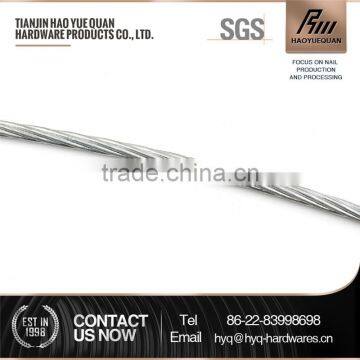 6x24 wire rope 6mm steel cable 6x36