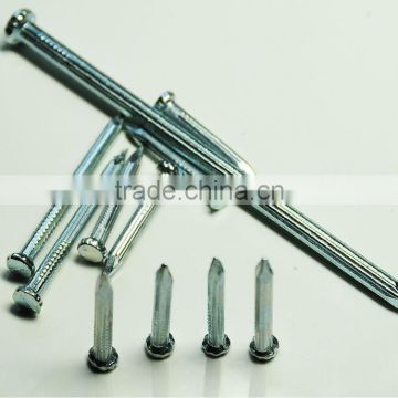 straight grooved shank concrete steel nails