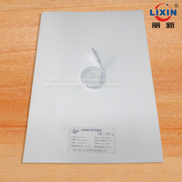 PET high-end fogless ant fog heater film defogger for mirror glass