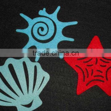 Custom fabric crafts cheap non woven mats