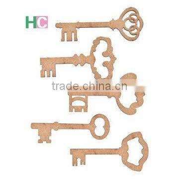 2016 cheap laser cutting MDF key for sale