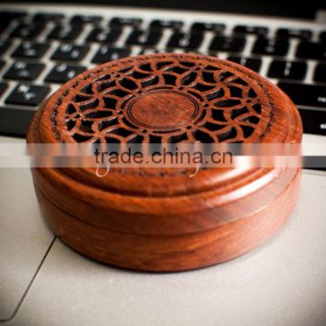 HEAVY HIGH QUALITY WOODEN COIL BURNER