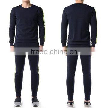 European Custom Branded Tracksuit Casual Active Jogger Sweatshirt And Pants Tracksuit For Men Slim Fit New Fashion Clothing