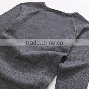 Latest Design Men Balnk Knit Sweater , Wool Pullover Cardigan ,sweater Man photo-5