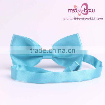 New Design Wholesale Handmade Polyester Ribbon Bow Tie photo-6