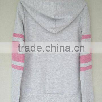 Women's Hoody Zipper-up Jacket,Sport Jacket With Hoodies,fleece Jacket/sweater,crack Print Jacket photo-2