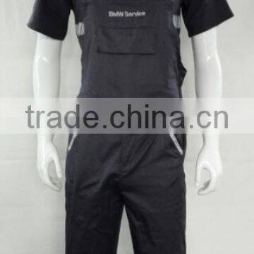 Workshop overalls work clothes / gray overalls / summer pants / piece pants work pants