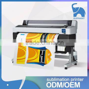 1.2m with TFP printheads dye sublimation photo printer for polyester