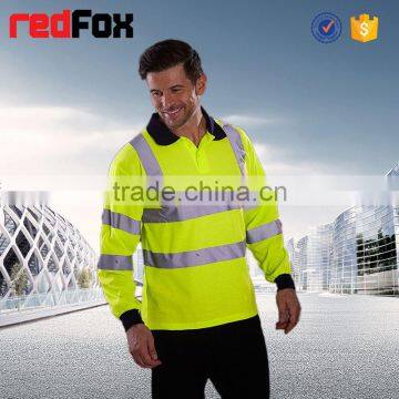 Reflective Safety hi Visible t Shirt Breathable Moisture Wicking photo-5
