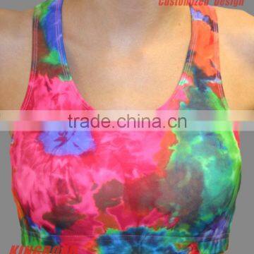 2014 new cool fancy custom fitness sports bra