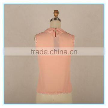 Latest Design Girls Sleeveless Top Kid Clothes 2016 Summer Beaded Design photo-3