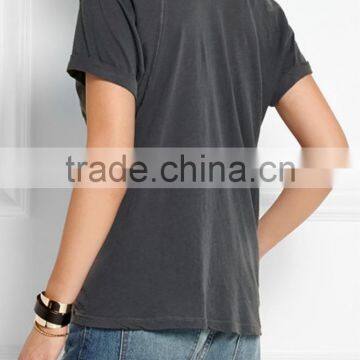 Deeply v Neck Blank Raglan t Shirt Wholesale photo-3