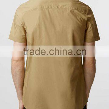 Wholesale Mens Shirt Short Sleeve Shirt With Pocket Latest Design Shirt photo-3