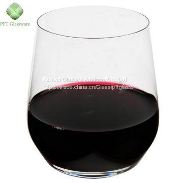 High Quality 12 oz Drinking Glass Cup, Oval Whiskey Glass/ Oval Whiskey Glass for Christmas Gift/ Crystal Wine Glass photo-5