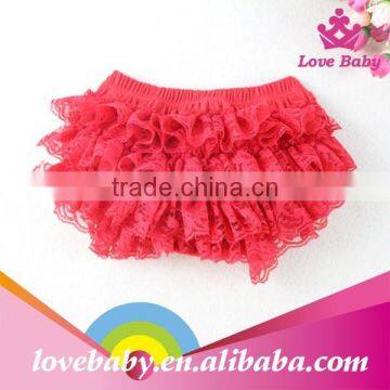 Baby Girl Ruffle Bloomers Diaper Cover Potty Training Pants LBE4092024 photo-3