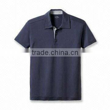 High Quality Plain Cotton Men Polo T-shirt With OEM Logo Embroidery