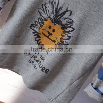 S16450A 2017 Spring New Arrival 100% Cotton Childrens Casual Sweatshirt photo-4