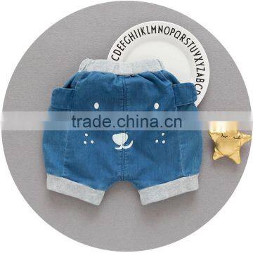 S17126A Summer new children shorts kid denim shorts