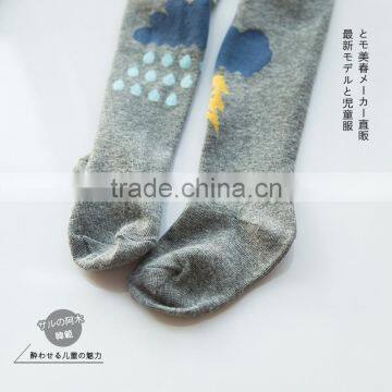 S33265W High Quality Tights Child Cartoon Rains Tights Cotton Newborn Baby Tights photo-4