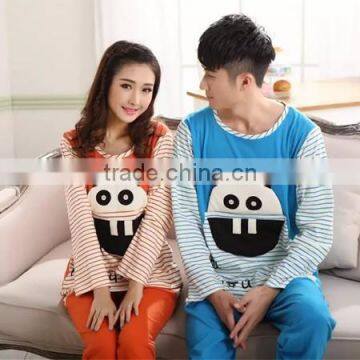 2015 Wholesale Leisure Couple Winter Pajamas photo-2