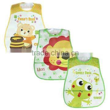 Wholesale waterproof soft newborn baby bib cartoon bib for infant