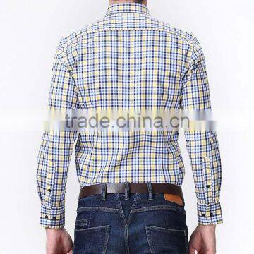 Long Sleeve Formal Shirts for Men Fancy Plaid Printed Garments photo-2