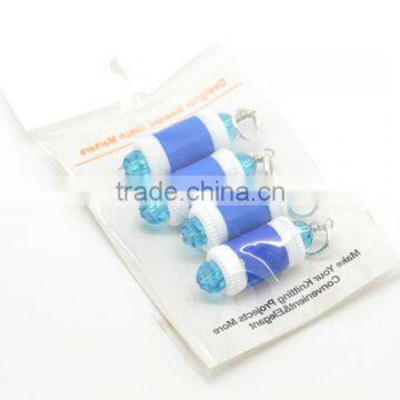 Cheap Wholesale 4Pcs Stitch Marker and Row Counter TWO in ONE 7mm photo-2