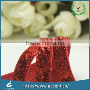 China Wholesale High Quality Metallic Glitter Ribbon For Christmas photo-6