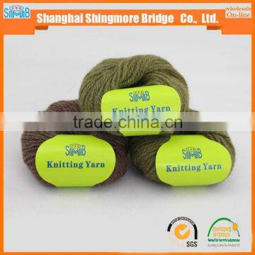Knitting Yarn China Supplier Best Wholesale Oeko Tex Quality Hand Knitting Wool Yarn photo-6