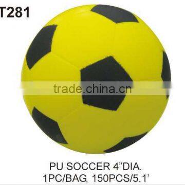 COATED PU PLAIN SOCCER BALL / COLORFUL SOCCER BALL photo-4